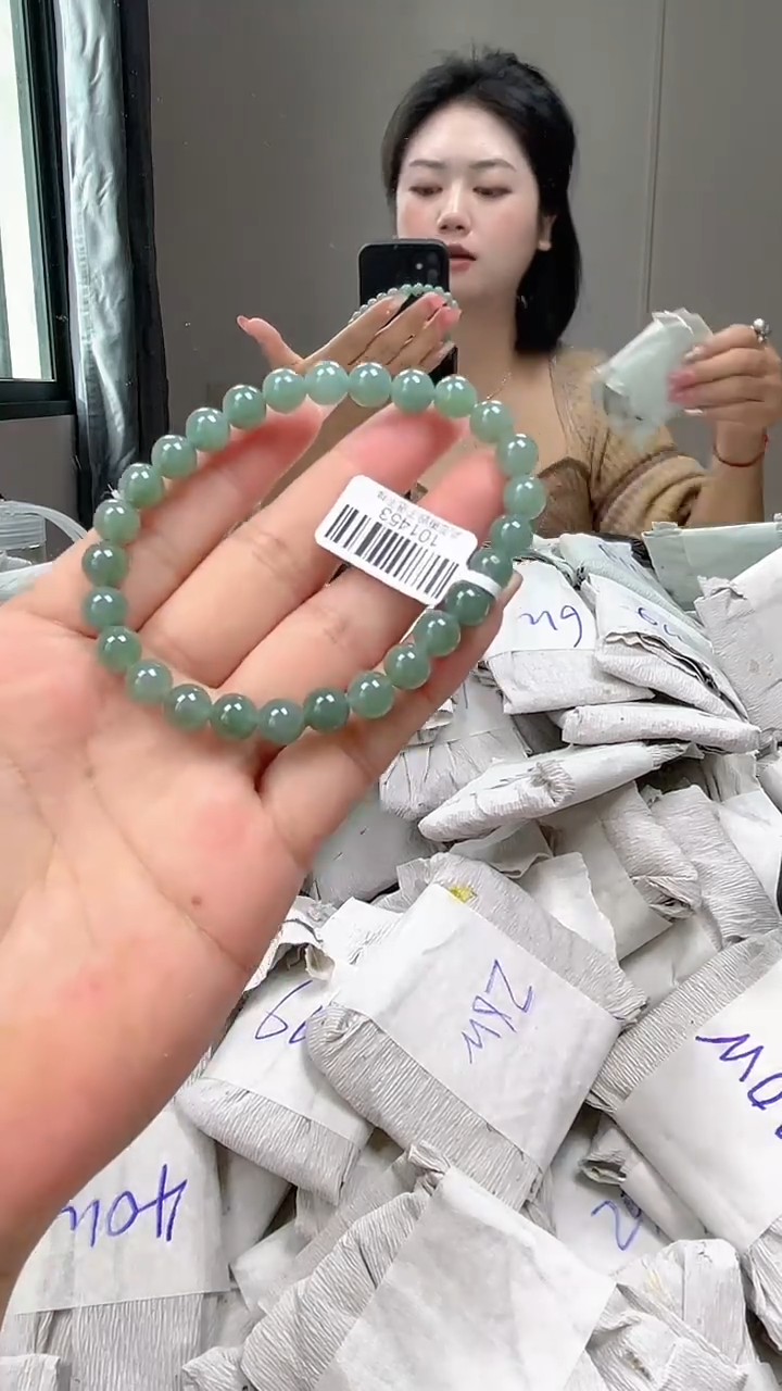 未镶嵌手链翡翠手串