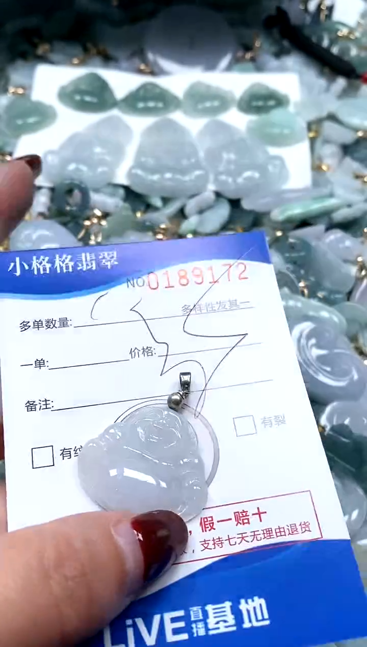 【闪购商品】翡翠颈饰未镶嵌闪购商品0189172