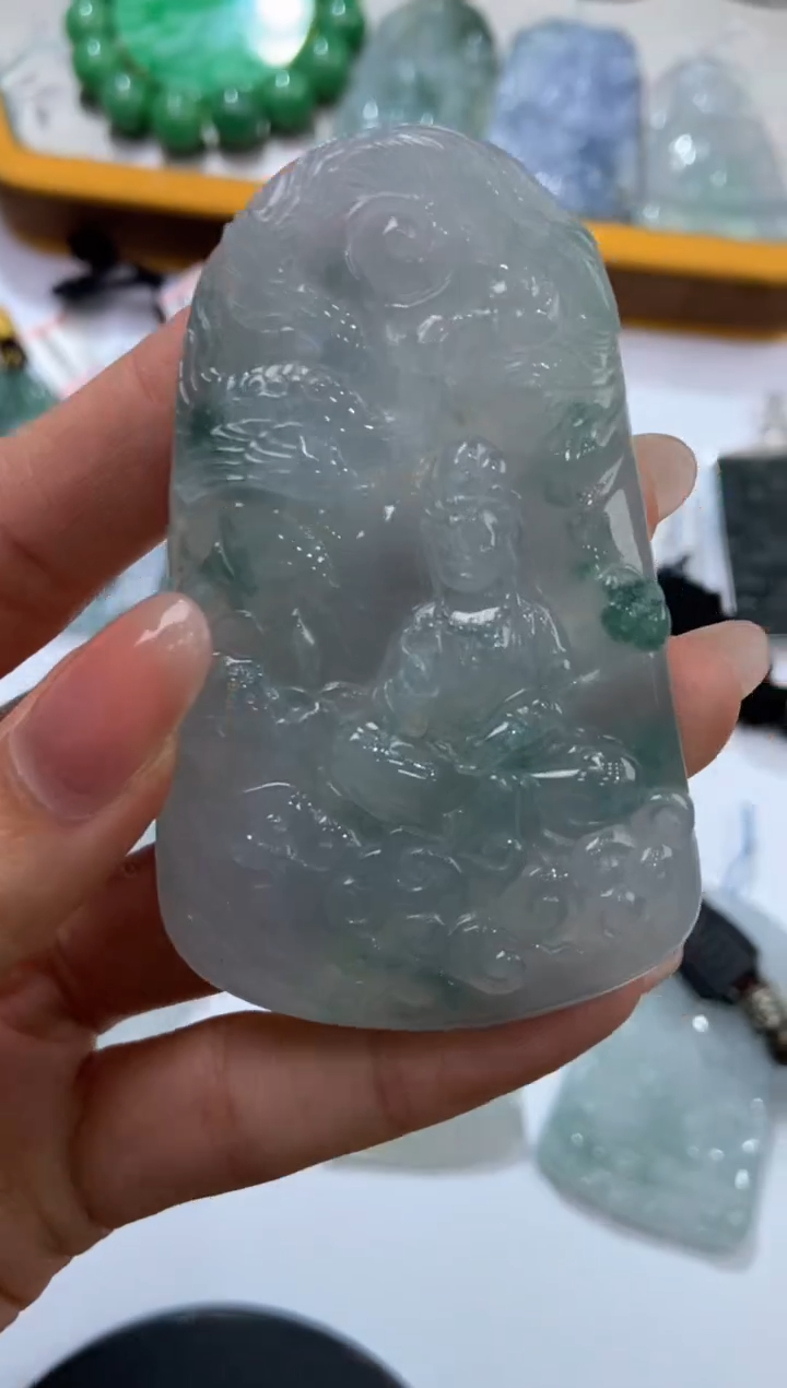 【闪购商品】翡翠挂件未镶嵌276665