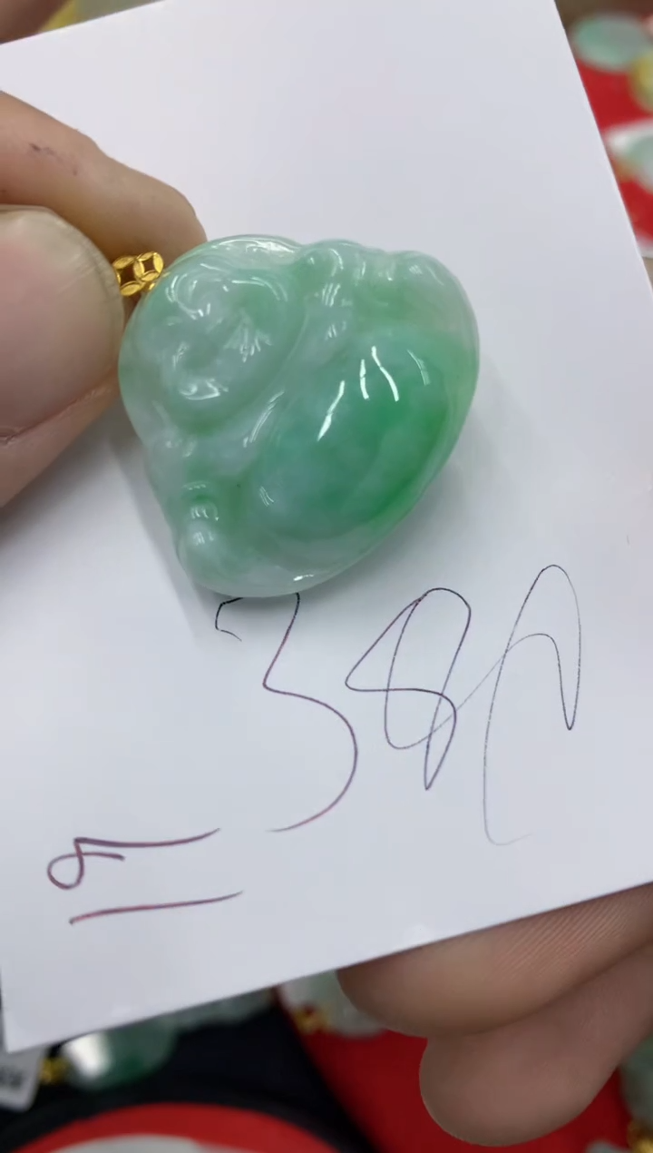 【闪购商品】翡翠颈饰18K金镶嵌号链接1111111111