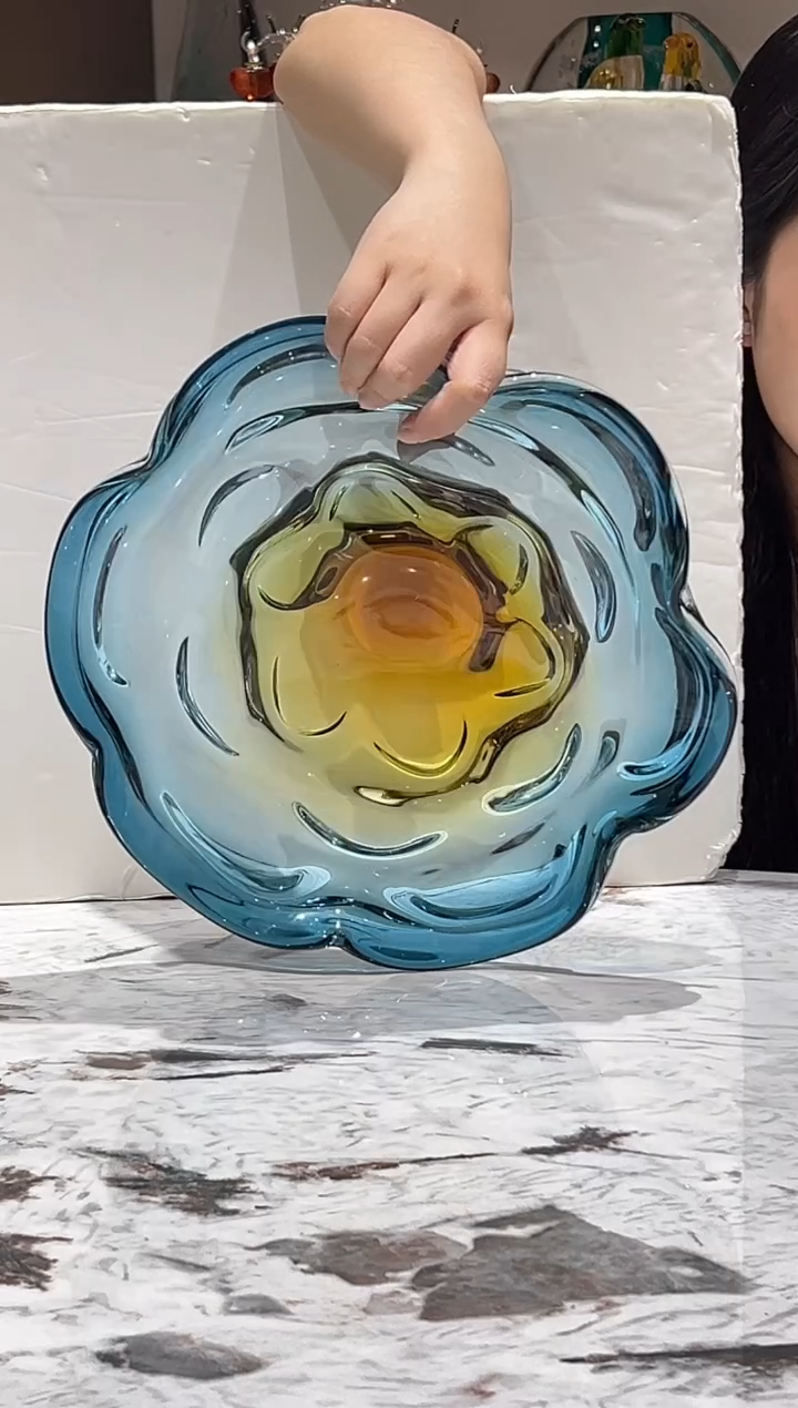 琉璃【绽放】艺术果盘