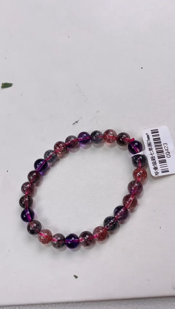 【闪购商品】水晶超七单圈7*未镶嵌多人多样性发其一