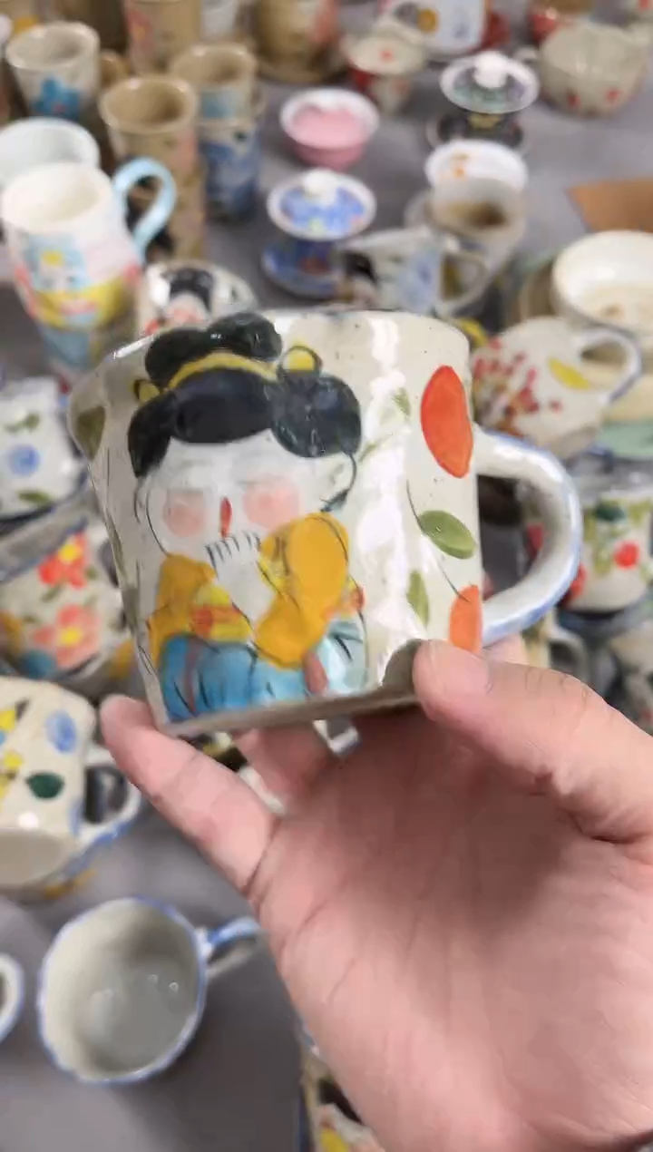 【闪购商品】瓷片景德镇手绘高温陶瓷