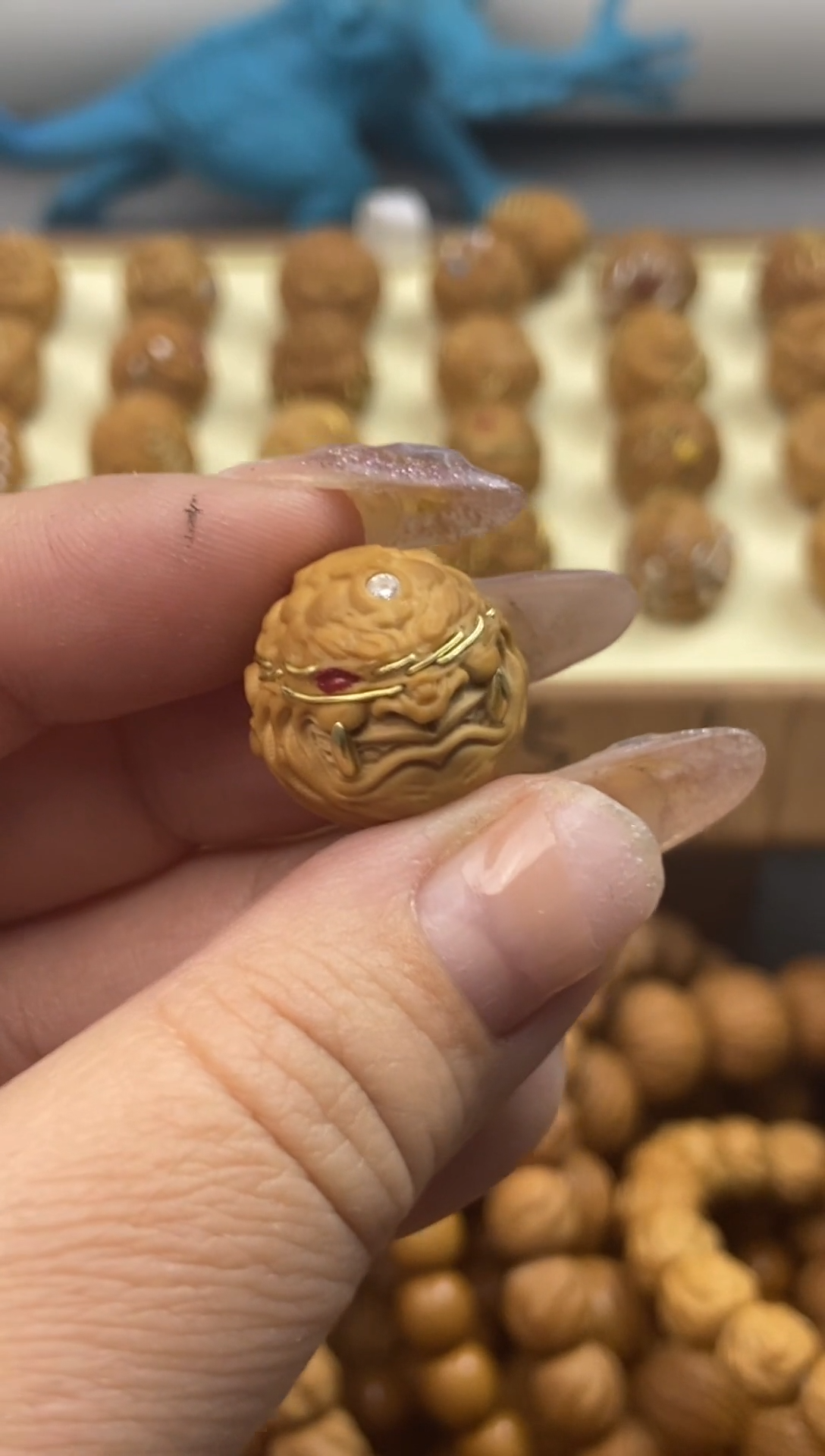 吊坠猴头核桃盲僧