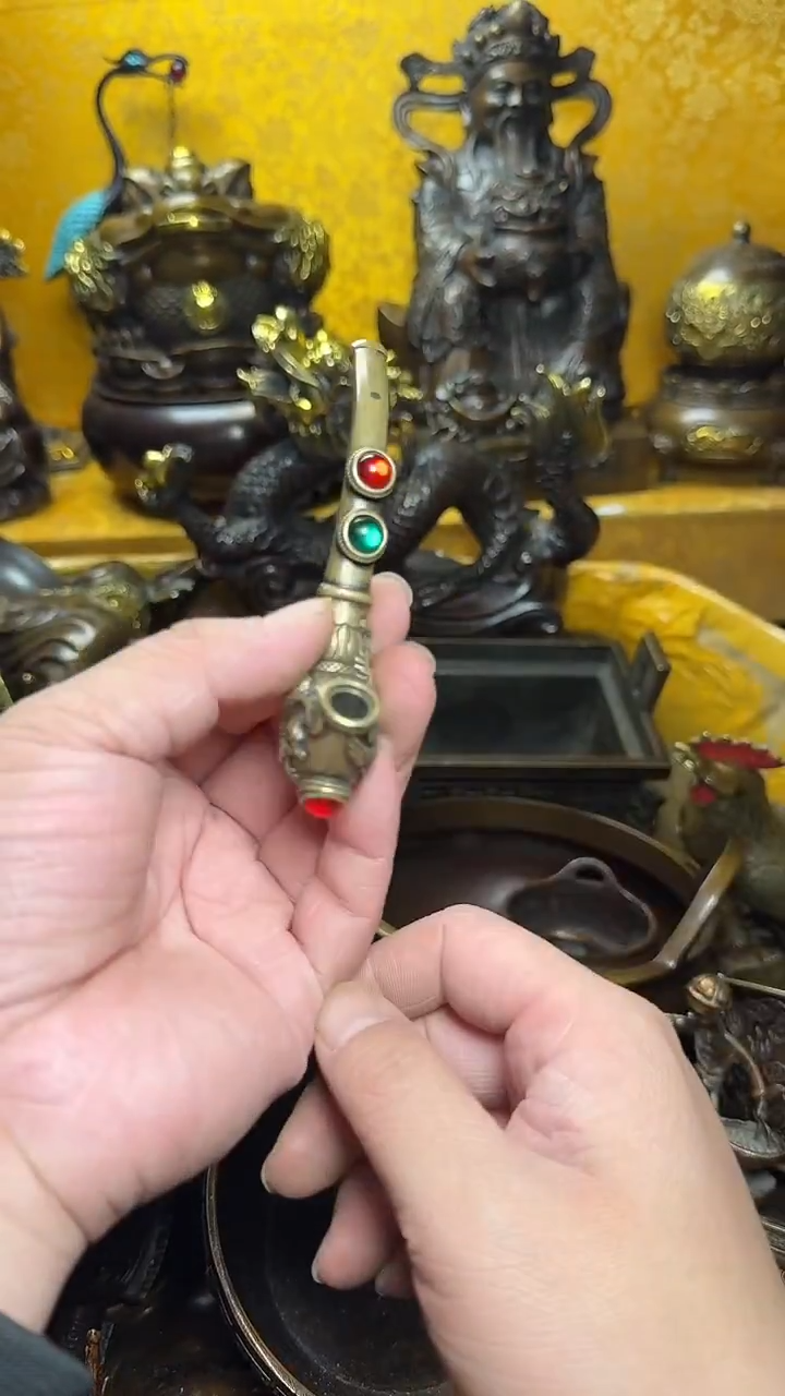 铜器摆件收收藏藏