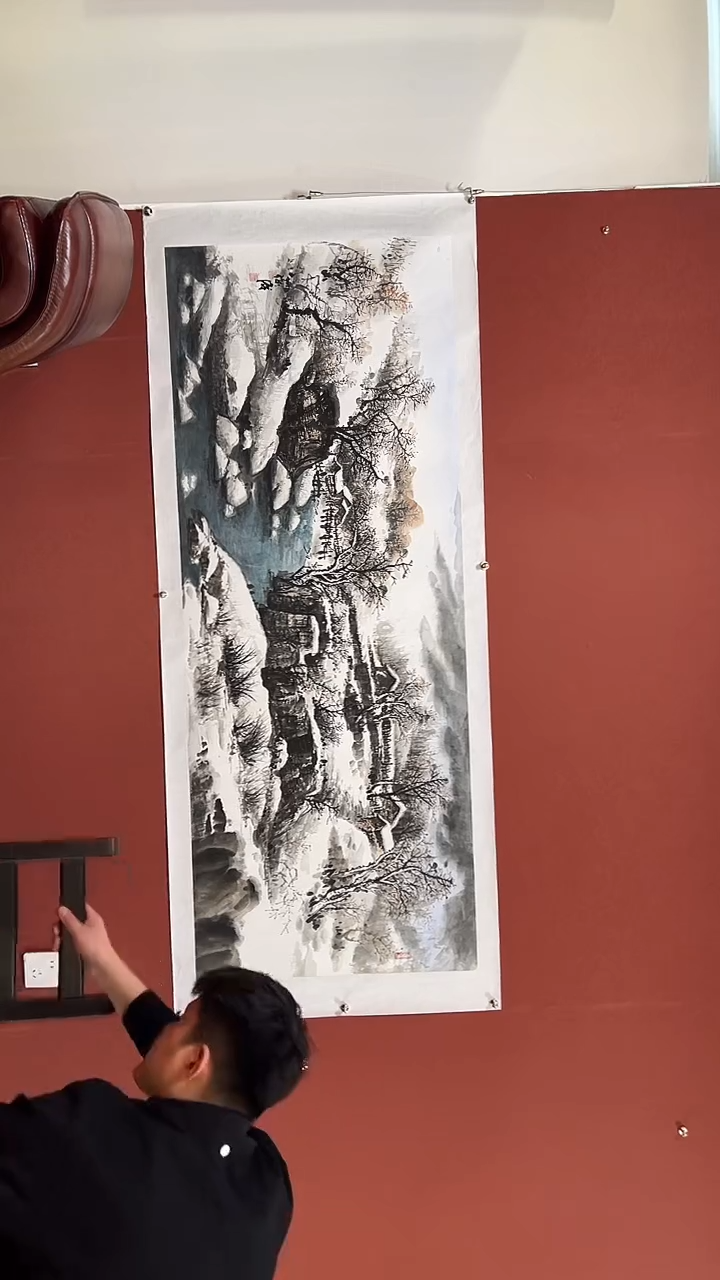 国画24吕俊成老师 国画 12平尺