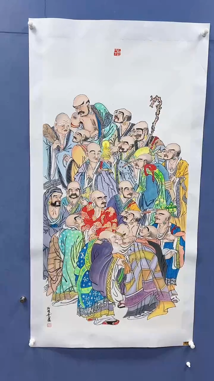 【闪购商品】绘画柳晓叶绘画8平尺人物