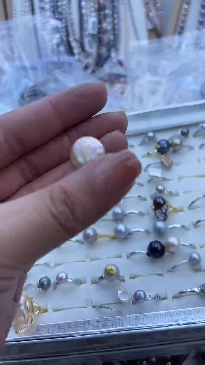 【闪购商品】淡水珍珠戒指未镶嵌984