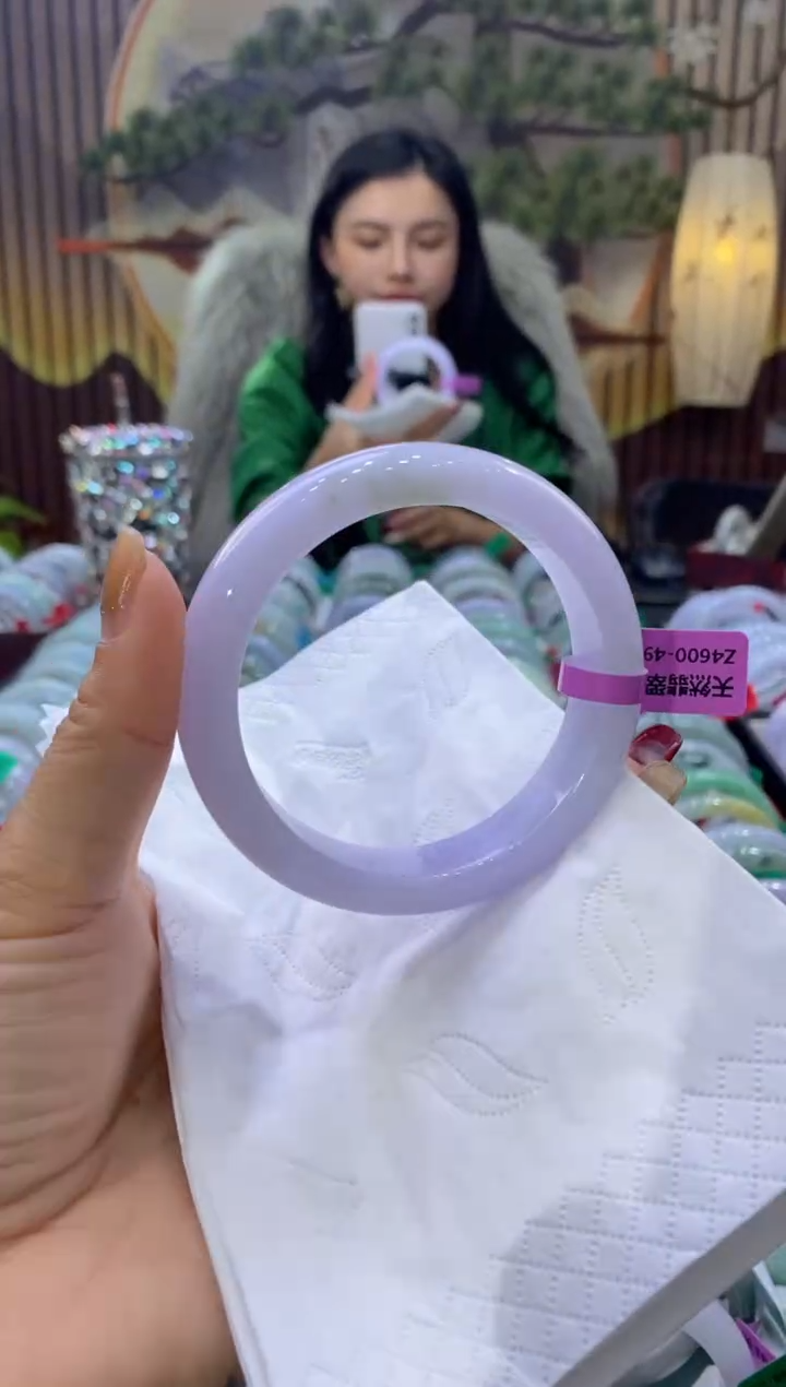 【闪购商品】翡翠手镯未镶嵌多人00273