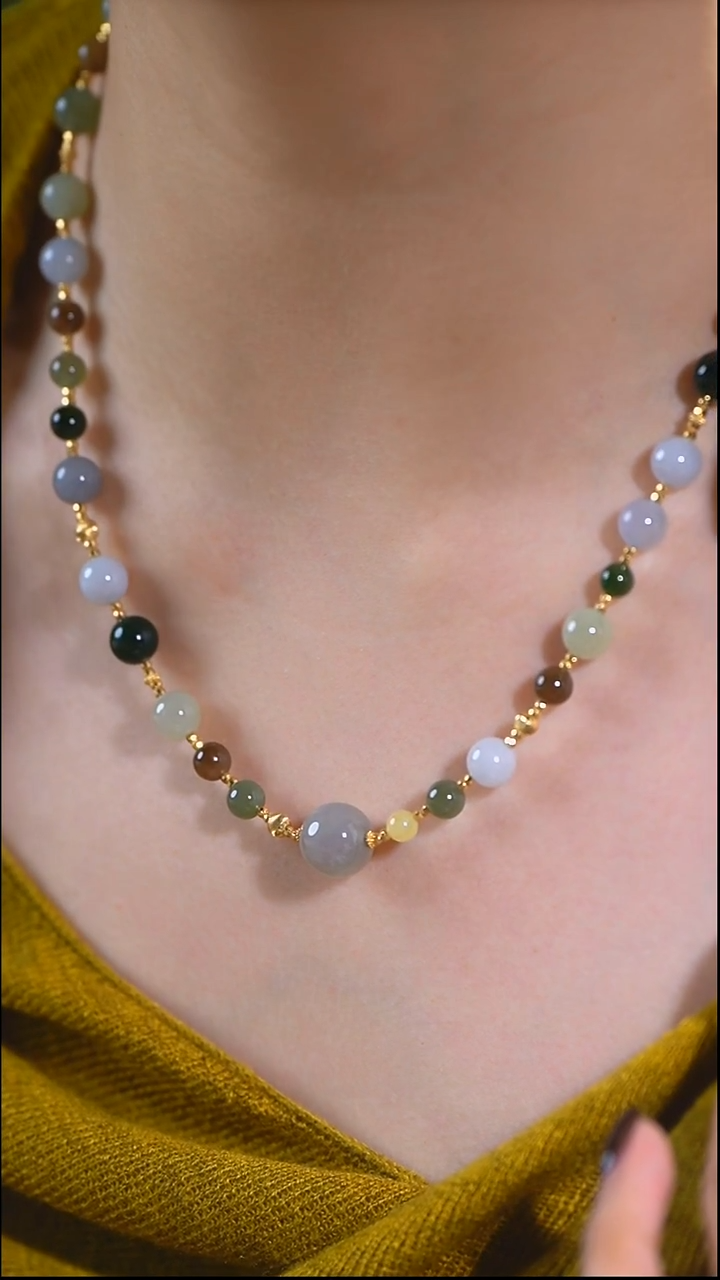 泥塑HETAIN 多宝脖链