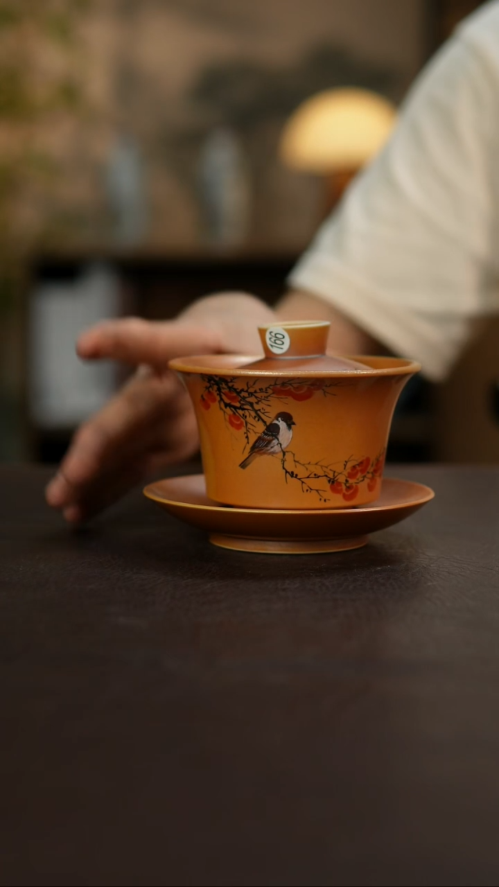 杯景德镇陶瓷杯碗柴烧多人