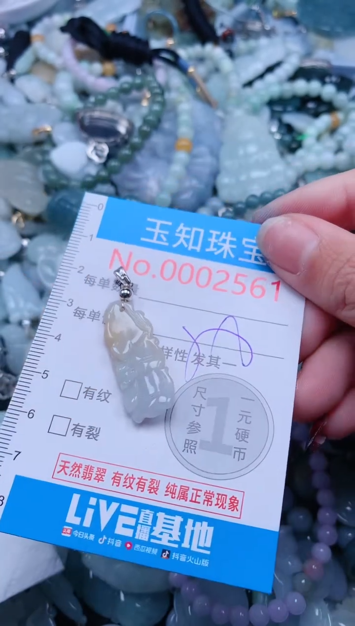 【闪购商品】翡翠吊坠(不含链)未镶嵌2561