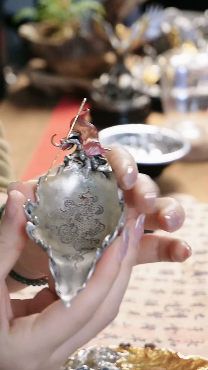 【闪购商品】大圣设计高货银茶漏 