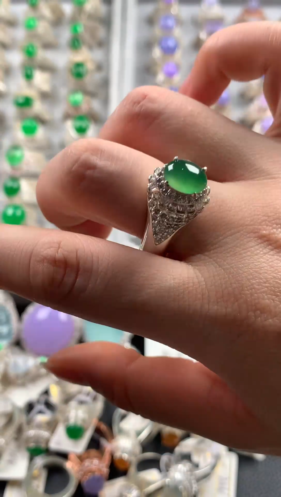 【闪购商品】定制翡翠未镶嵌璟瑶翡翠313