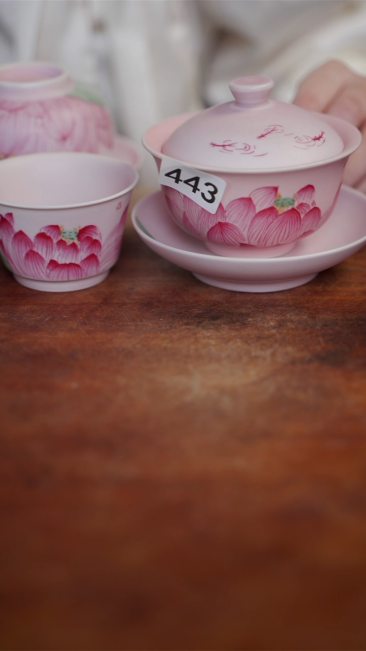 杯等烟雨陶瓷手作主人杯443