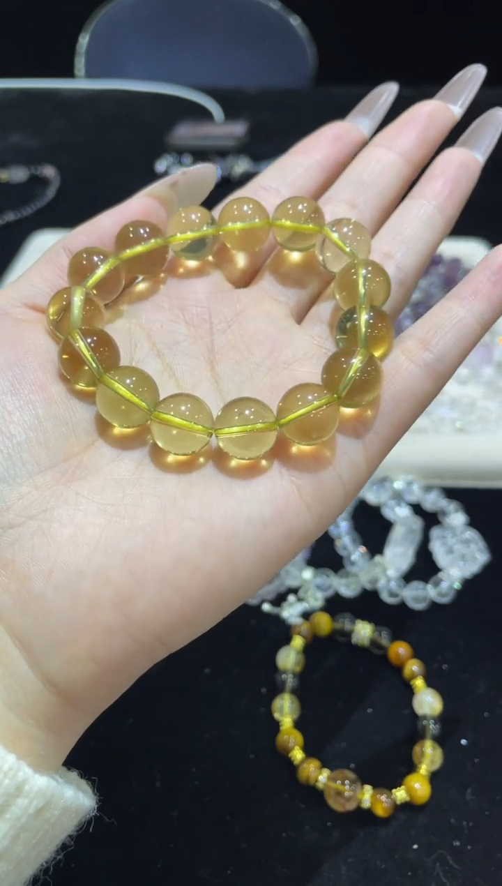 【闪购商品】水晶手链合金14浮力030
