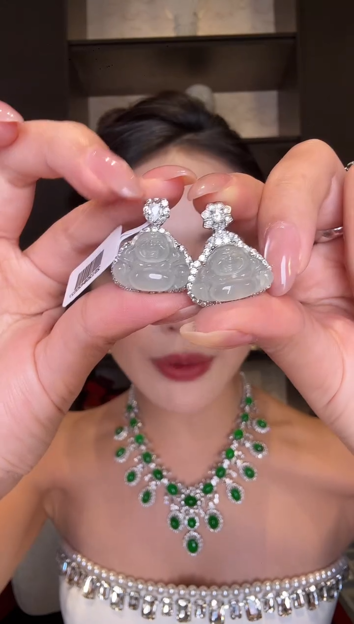 颈饰银S925镶嵌翡翠43多样性发其一