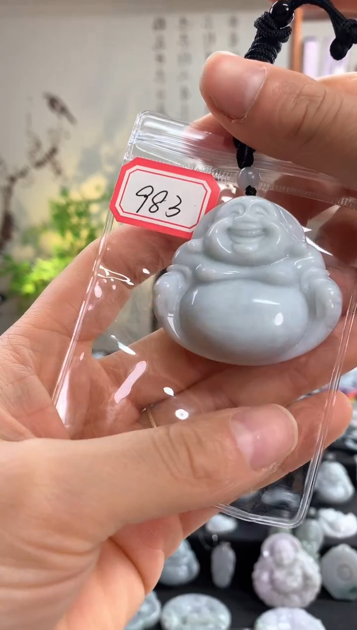 【闪购商品】翡翠颈饰未镶嵌佛公983