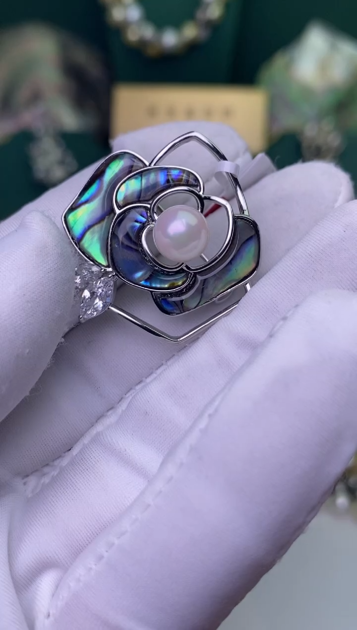 【闪购商品】海水珍珠胸饰未镶嵌8-9