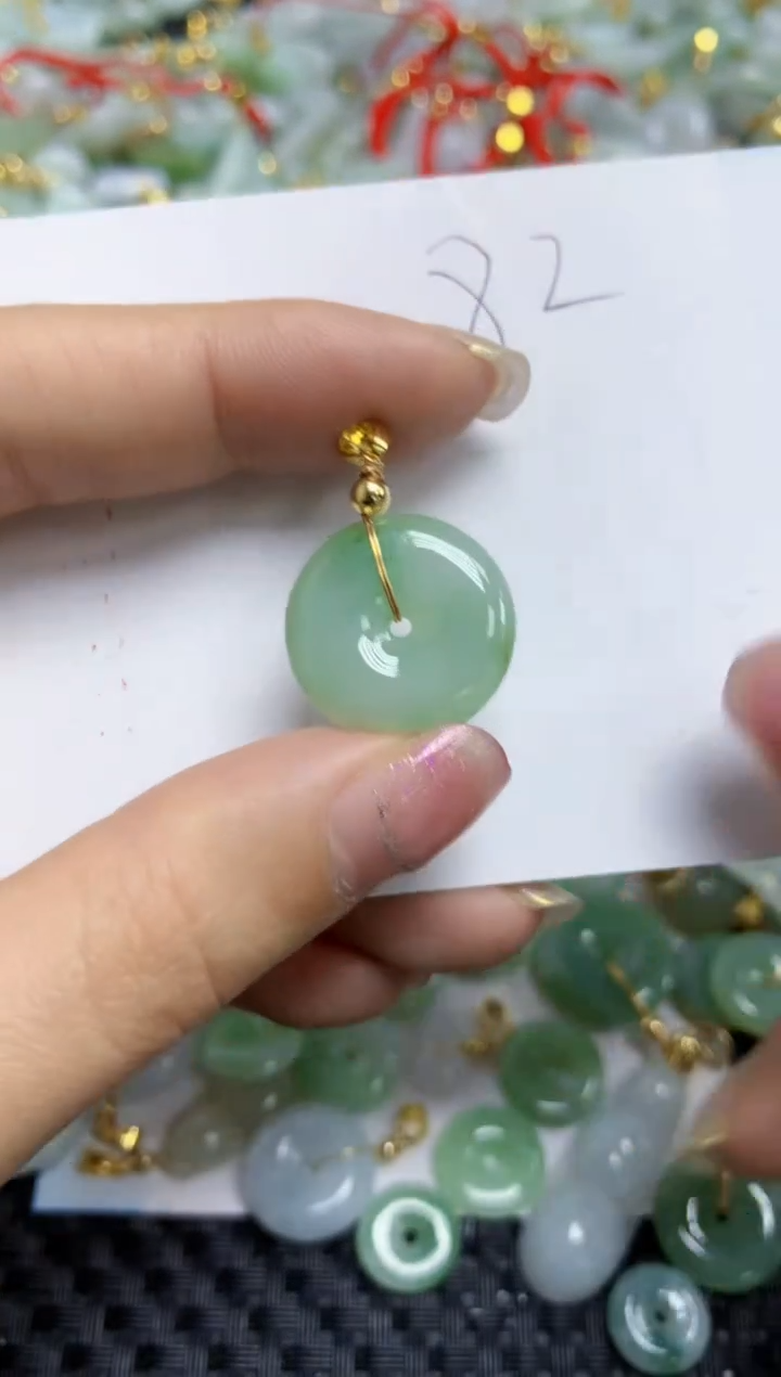 【闪购商品】翡翠颈饰合金   天然A货翡翠