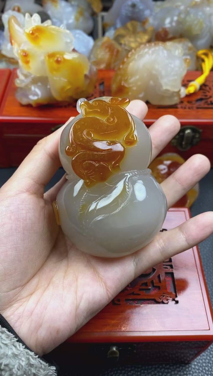 【闪购商品】玛瑙/玉髓手把未镶嵌00