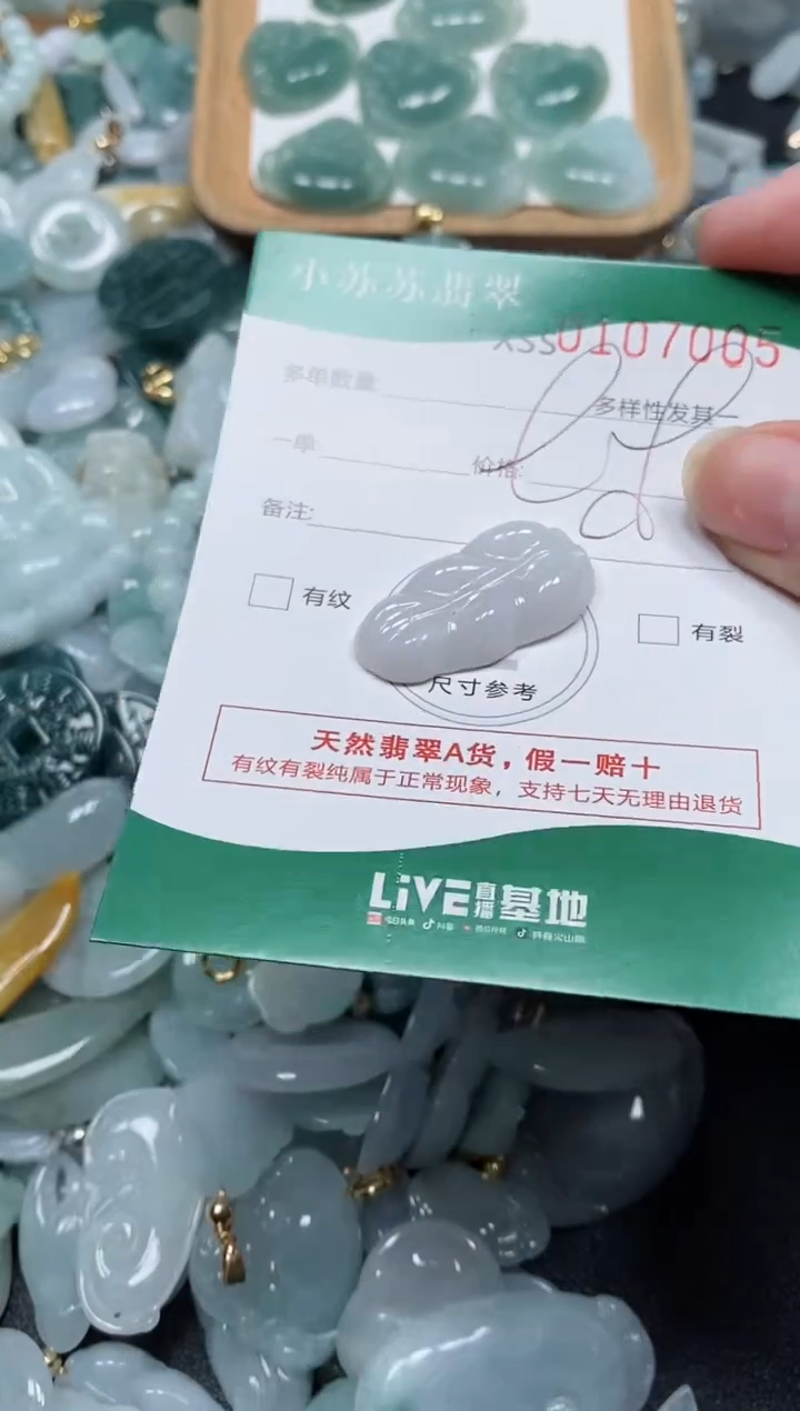 【闪购商品】翡翠颈饰未镶嵌闪购商品0107005