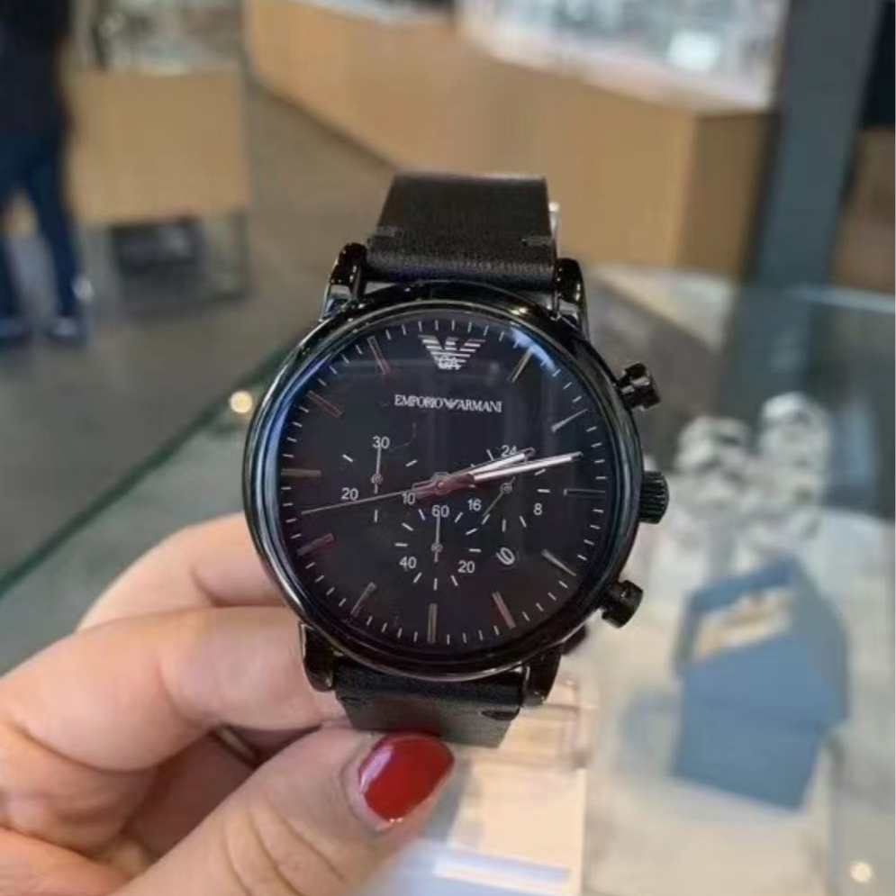 Emporio Armani安普里奥.阿玛尼男士石英表表盘AR1918 46mm