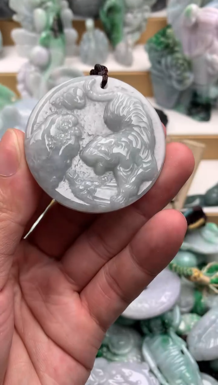 吊坠(不含链)未镶嵌翡翠1