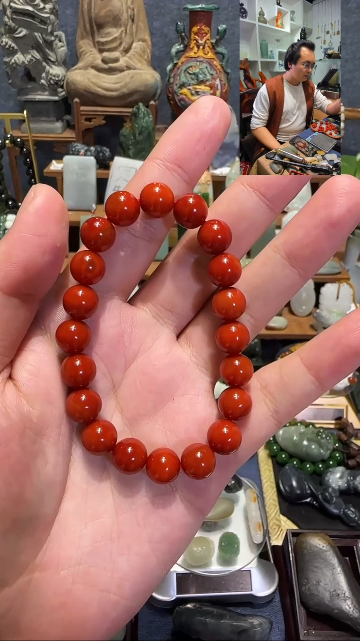 【闪购商品】南红玛瑙颈饰未镶嵌9