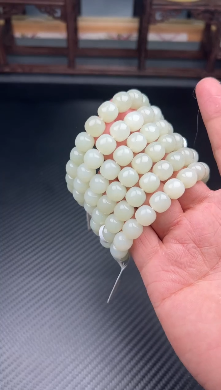 未镶嵌手串和田玉于田微色差卡10多样性发货拍一发一M