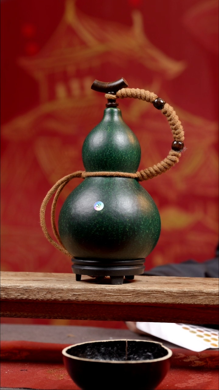 820尾货款大漆精品葫芦4-500ml