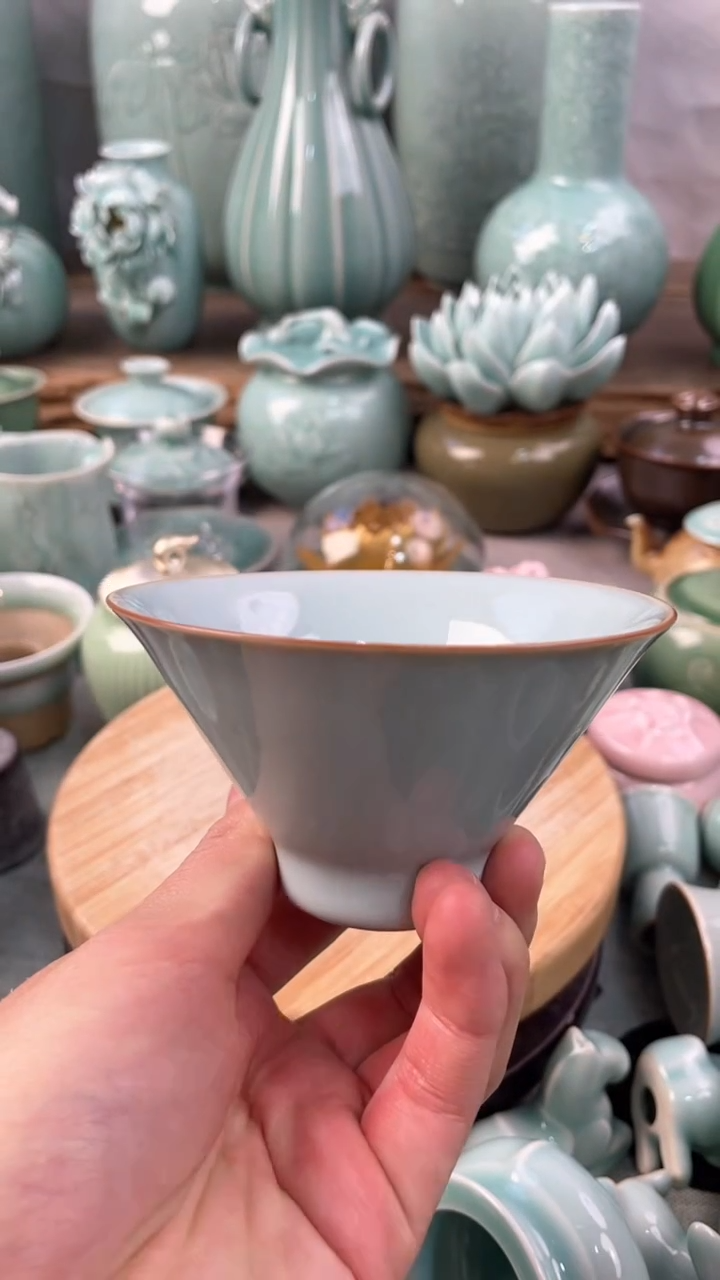 【闪购商品】特价福利 微瑕 慧仙青瓷