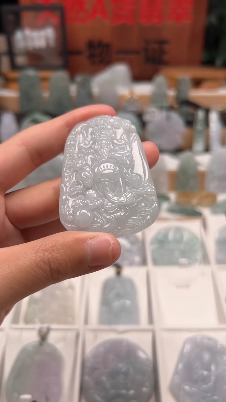 【闪购商品】翡翠颈饰未镶嵌天然A货翡翠1/15/67