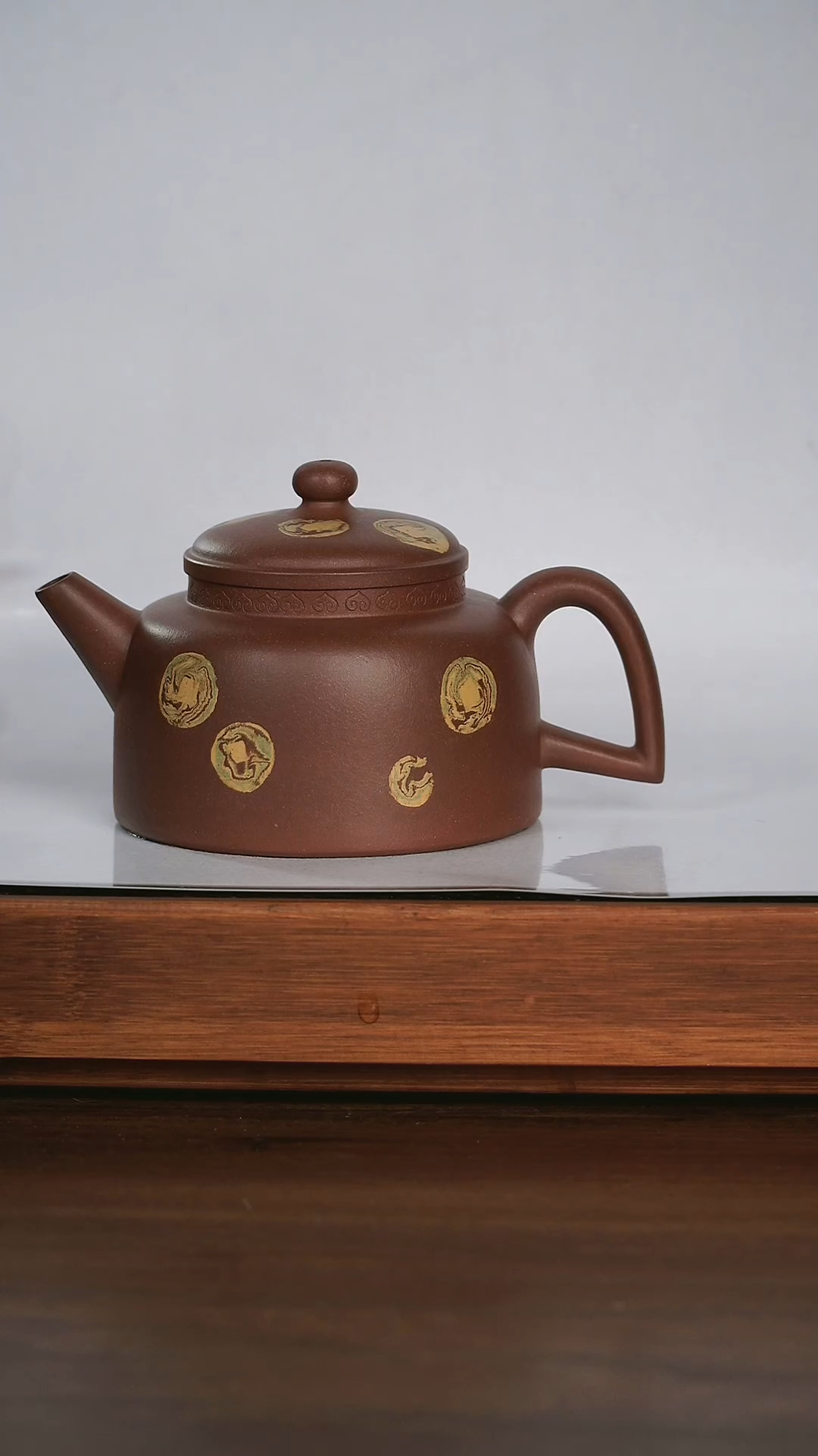 【闪购商品】紫砂茶壶徳钟 胶泥工艺 中槽清 190cc