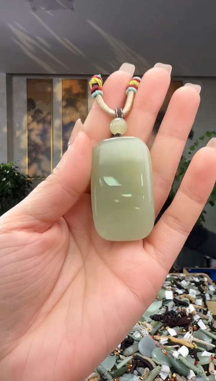 颈饰未镶嵌和田玉拍一发一多样性发货