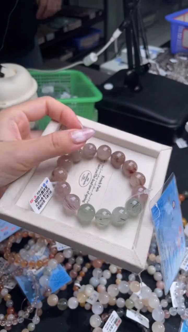 水晶手链未镶嵌461号 多样性发一13+