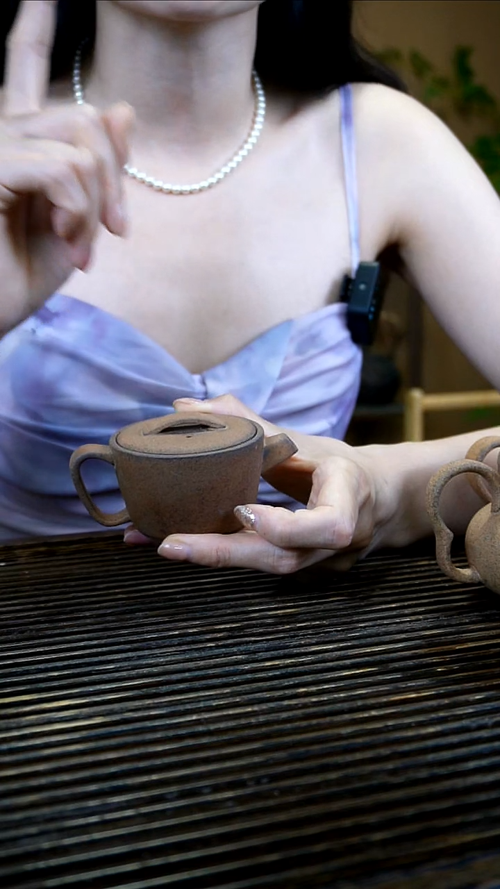 静悟斋老岩泥 黄泥段 汉瓦壶