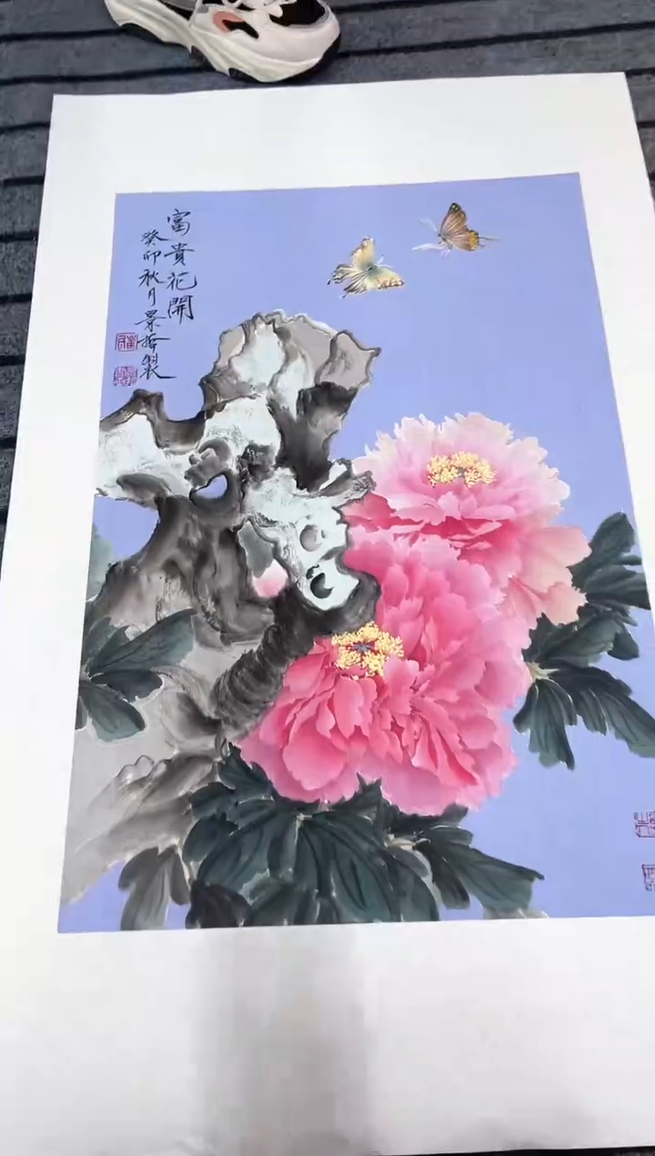精品国画花鸟作品
