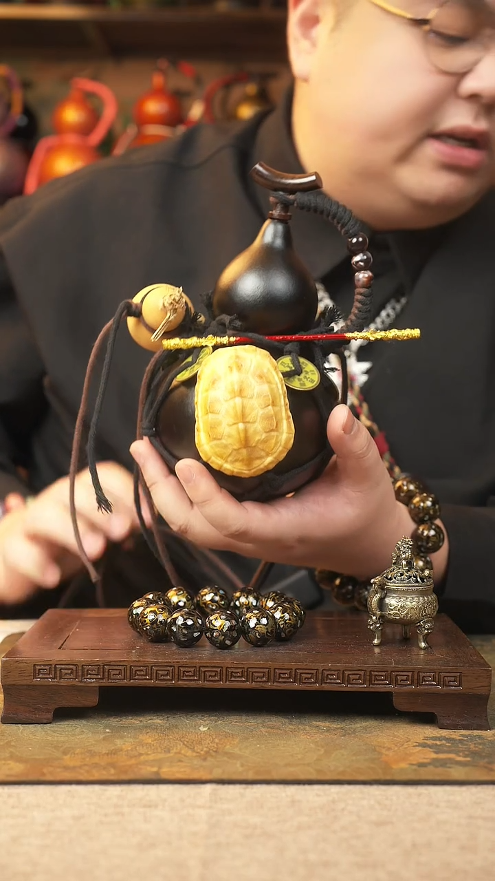 【闪购商品】201大漆葫芦一物一拍记葫堂出品