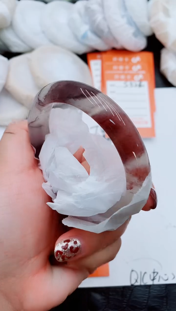 【闪购商品】石英质玉手镯未镶嵌S321-60-61