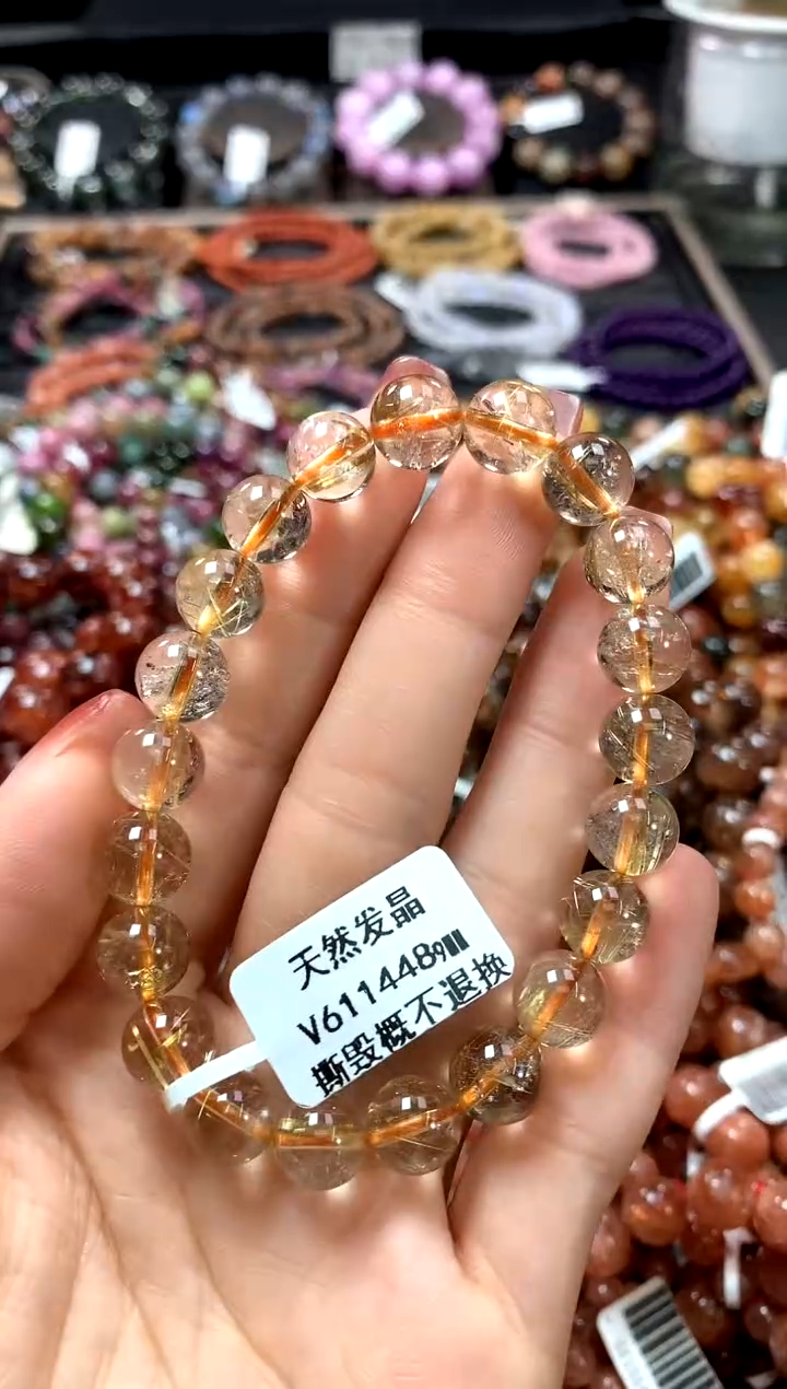 【闪购商品】水晶手串未镶嵌9************