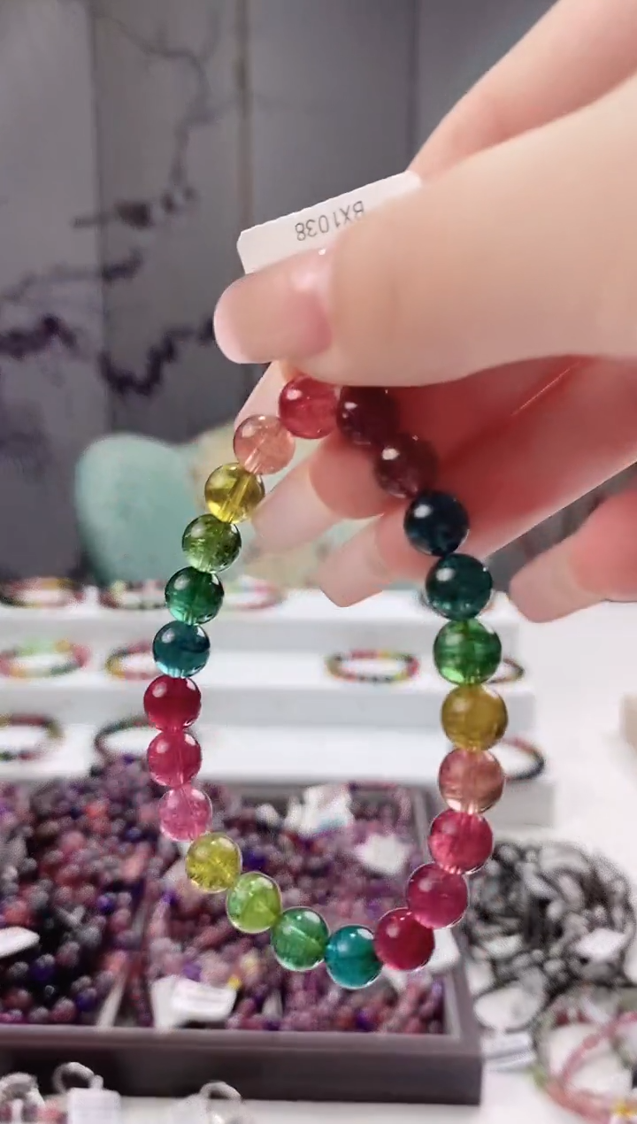 【闪购商品】碧玺手串未镶嵌8mm+多人多样性发其一