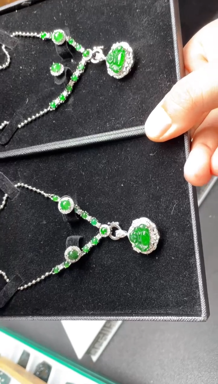 颈饰未镶嵌翡翠多样性发货【只发一件】*x115