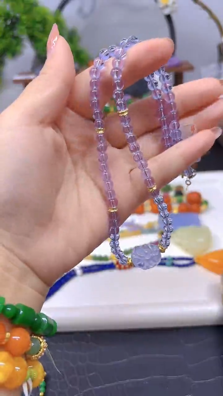 颈饰未镶嵌水晶X688