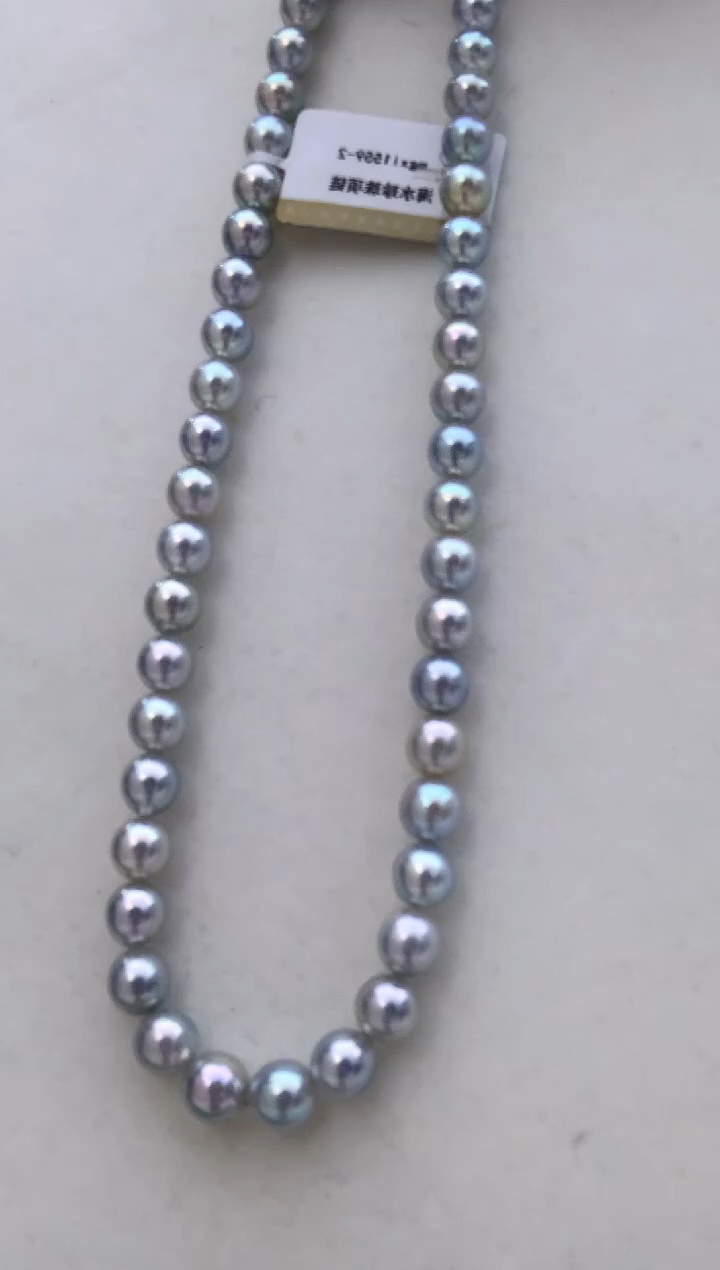 【闪购商品】海水珍珠项链未镶嵌207 6.5-8mm