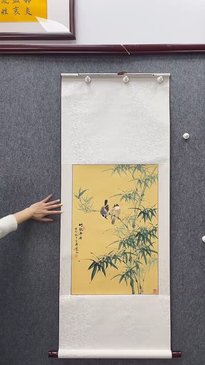 【闪购商品】国画许宜锦老师花鸟