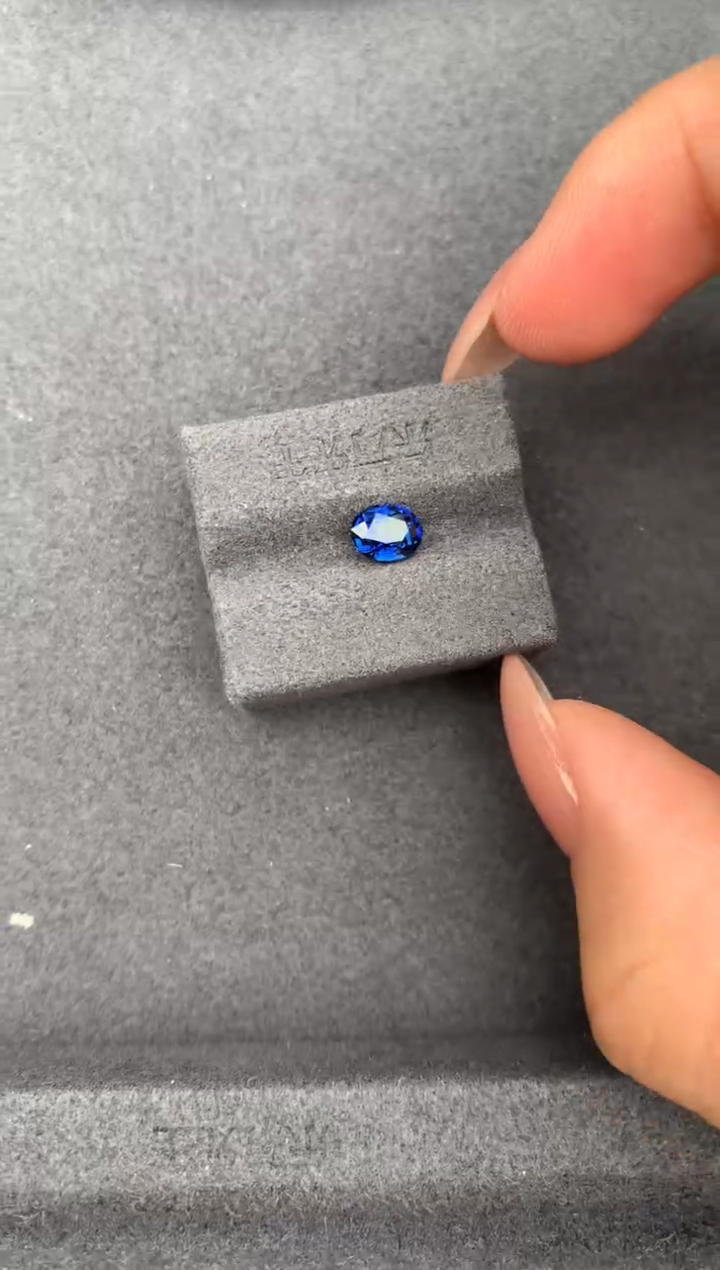 裸石蓝宝石1ct皇家蓝  FH  定制
