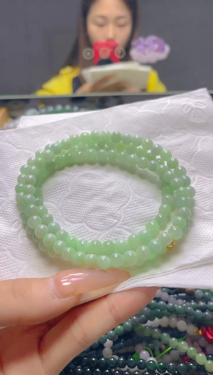 颈饰未镶嵌翡翠6MM