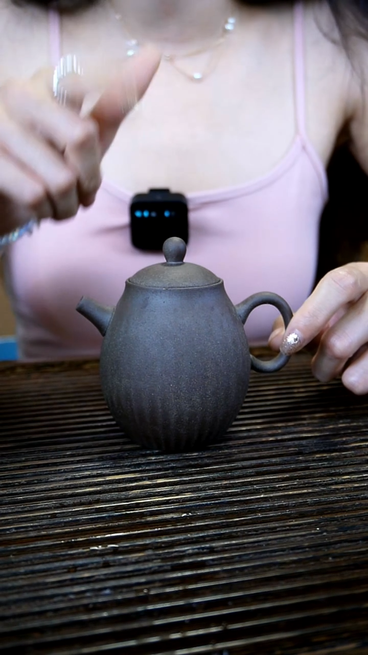 【原矿老岩泥】 黑金沙文旦壶