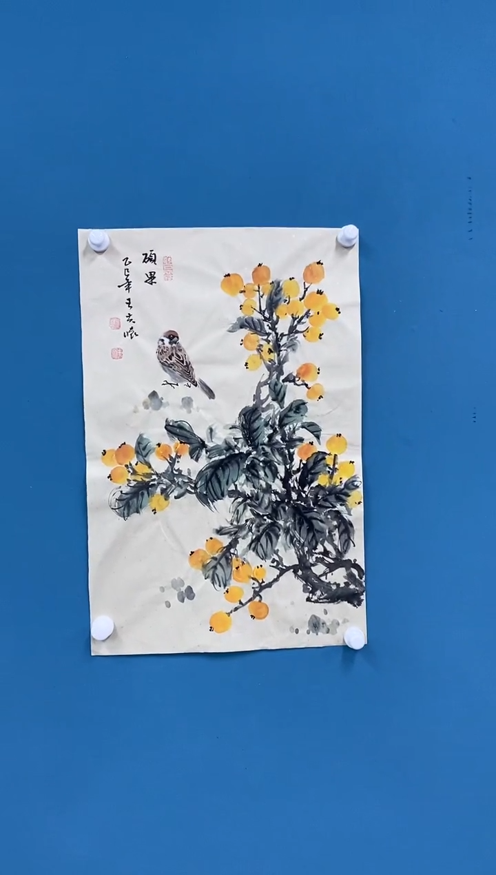 【闪购商品】国画2.12-王夫怀-四尺三开19